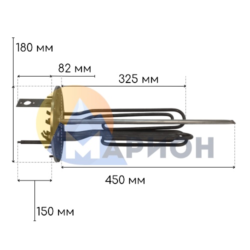 ТБ3Т 109 В 8.5/2 J 220, фл (нерж) ТБ3Т 109 В 8.5/2 J 220, фл (нерж)